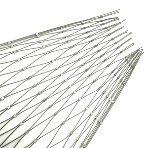 Rete Metallica Flessibile 30x52mm in Acciaio Inox per Voliere e Balconi - Product Image 1