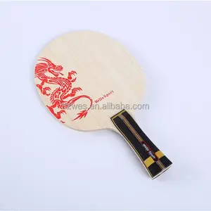 zylon carbon fibre table tennis racket OEM professional table tennis blade 5PLY WOOD+2PLY CARBON