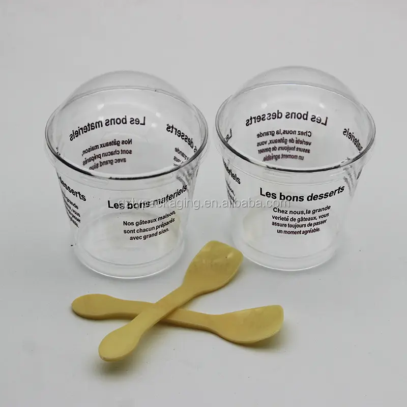 Food Grade Mousse Cup Gelei Cup Mini Plastic Dessert Cup