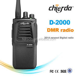 Digital de radio de coche walkie talkie con ancho/banda estrecha para guardias de seguridad CD-D2000 - Product Image 1
