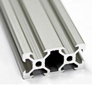Industriel tslot en aluminium d'extrusion en aluminium de fabrication <span class=keywords><strong>6061</strong></span> <span class=keywords><strong>t6</strong></span> v-slot suivi profil en aluminium - Product Image 1