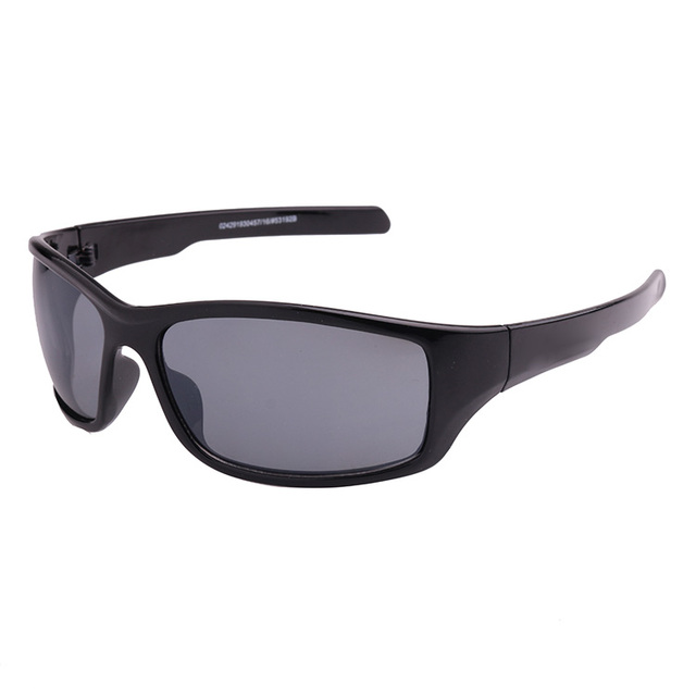 Wholesale High Quality Mens Black Sunglasses Sport UV400 Polarized Sunglasses
