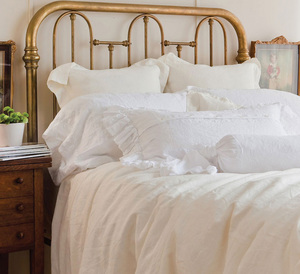 Bộ Ga Trải Giường Và Vỏ Gối Vừa Vặn Sản Xuất Các Mặt Hàng Bán Chạy Nhất Ga Trải Giường Bằng Vải Lanh Đã Giặt Bằng Đá Với Chăn Bông - Product Image 6