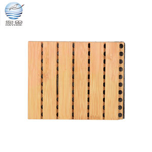 แผงผนังไม้อะคูสติกร่องไม้ไผ่คุณภาพสูง/แผงพรุน - Product Image 2