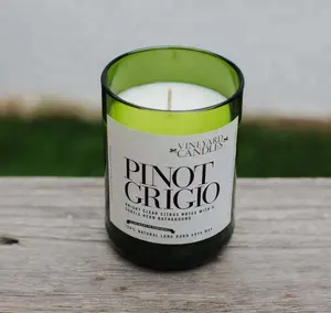 Boîte cadeau de haute qualité bouteille de vin cire de soja <span class=keywords><strong>bougies</strong></span> de vigne cadeau parfumé bougie de soja biologique - Product Image 2