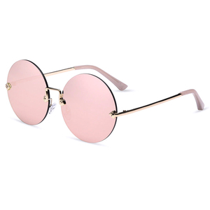 Nuovi <span class=keywords><strong>Occhiali</strong></span> da Sole Polarizzati Rotondi per Signore, <span class=keywords><strong>Occhiali</strong></span> da Sole <span class=keywords><strong>Senza</strong></span> <span class=keywords><strong>Montatura</strong></span> - Product Image 3