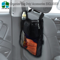 Universel Voyage Poussette Organisateur Bébé Sac À Langer Poussette Pack Accessoires avec Porte-gobelets et Poches Zippées