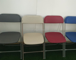 800lbs Capacidad de peso EE. UU. Venta caliente Evento Silla plegable de plástico al aire libre - Product Image 1