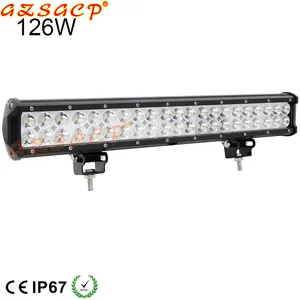 מפעל סיטונאי ספוט 12v 126W 20inch טרקטורונים ofroad led בר אור למשאיות