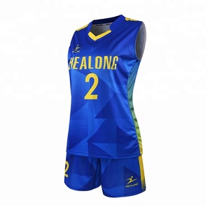 Uniformes de Voleibol Económicos para <span class=keywords><strong>Niñas</strong></span>, Camiseta de Voleibol sin Mangas para Playa - Product Image 1