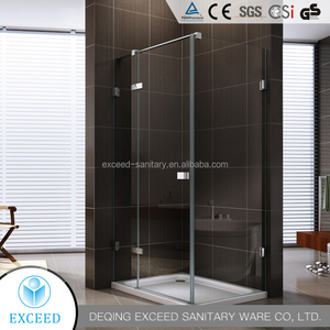 Austrilia Mercado Aleación De Aluminio Enmarcado de Pivote Ajustable Puerta de La Ducha, China Supere - Product Image 1