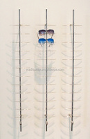 Barres d'affichage optiques murales ; poteaux d'affichage de lunettes verrouillables ; barres d'affichage de lunettes de soleil