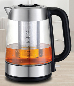 High Popular German Design 2400W Glass Material <strong>Fast</strong> <strong>Boil</strong> Glass <strong>Kettle</strong> With for Household Use - Product Image 2