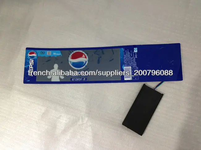 souple étiquette de publicité affichage ePaper el eink avec la boîte de la batterie nouveau desgin