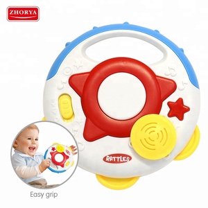 Bébé deux en un son cloche musique lumière handel jouet <span class=keywords><strong>tambourin</strong></span> gros - Product Image 3