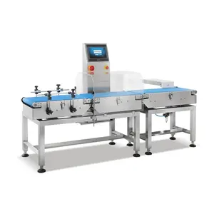 Online Packing line 5500g particle conveyor weighing machine