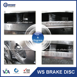 WINMANN Fonte 5 Trou Auto Disque De Frein Rotor - Product Image 5