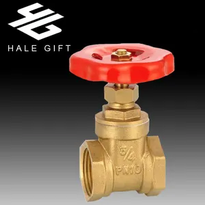 Sanwa WOG200 Giả Mạo Kiểm Soát Dòng Chảy Brass Kiểm Tra Van Cổng - Product Image 3