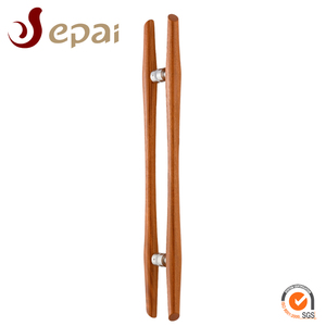 Esterno in legno massello porta d'ingresso speciale pull handle - Product Image 4