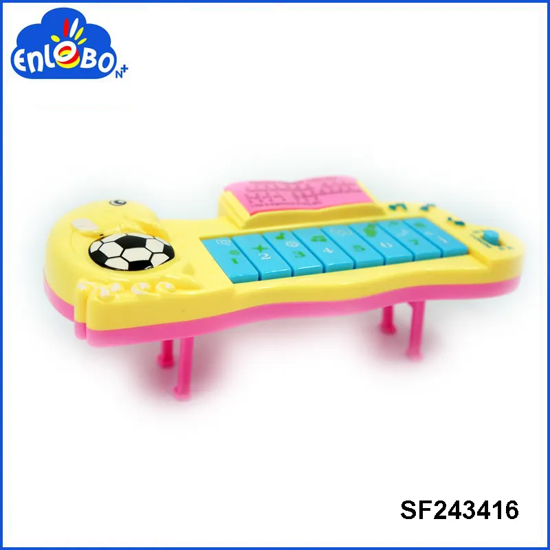 Neues design tragbare kunststoff elektrische mini toy piano für kinder