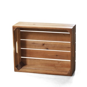 Caja <span class=keywords><strong>de</strong></span> libros y cosméticos <span class=keywords><strong>de</strong></span> madera Natural multifuncional, diseño rectangular tallado para almacenamiento <span class=keywords><strong>de</strong></span> escritorio pequeño <span class=keywords><strong>de</strong></span> artículos diversos - Product Image 6