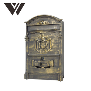 Weldon Royal Metal Outdoor Post Box Boîte aux lettres style vintage