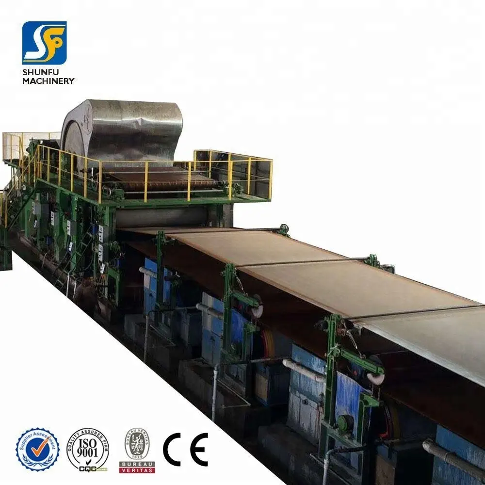 Giấy kraft máy móc thiết bị nhà máy nhà sản xuất tại Trung Quốc, lãng phí máy tái chế giấy