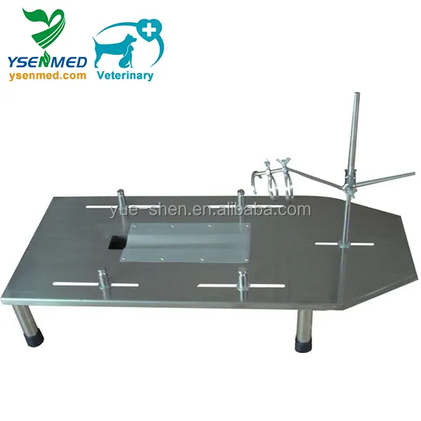 YSVET3102 Veterinary autopsy use stainless steel small animal dissecting table / rat autopsy table