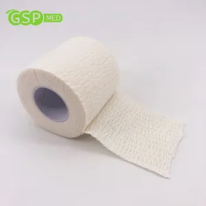 5Cm * 4.5M Cahaya Eab Tanpa Lateks Elastoplast Perban Perekat Elastis