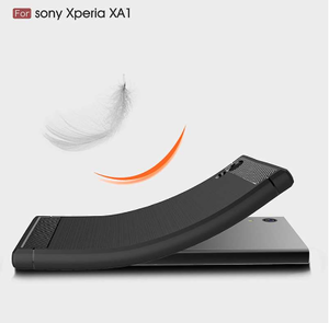 <span class=keywords><strong>Coque</strong></span> de téléphone simple en fibre de carbone pour <span class=keywords><strong>Sony</strong></span> <span class=keywords><strong>Xperia</strong></span> XA1 Ultra étui pour <span class=keywords><strong>Sony</strong></span> <span class=keywords><strong>Xperia</strong></span> XA1 Plus housse de téléphone portable - Product Image 3
