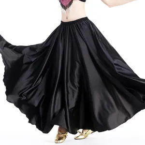 Concorso Ballroom Dance Dress gonna Flamenco vendita calda International Standard Women Girls for Women adulti Satin Performance