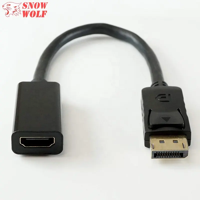 DP Displayport to HDMI Adapter 1080P 60Hz Display Port Cable Converter For PC Laptop Projector