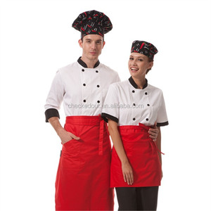 Encargo al por mayor de pimiento rojo impreso <span class=keywords><strong>restaurante</strong></span> hotel recepción tapa ajustable sombrero de cocinero de moda - Product Image 1