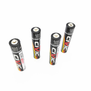 Super potenza <span class=keywords><strong>AAA</strong></span> UM-4 1.5V zinco carbonio batteria <span class=keywords><strong>R03</strong></span> imballaggio termoretraibile <span class=keywords><strong>batterie</strong></span> primarie per Mouse giocattolo - Product Image 5