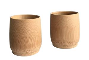 Ensemble de 2 tasses <span class=keywords><strong>en</strong></span> bambou respectueuses de l'environnement pour le thé, le saké, le café, les jus de fruits, les boissons - Product Image 3