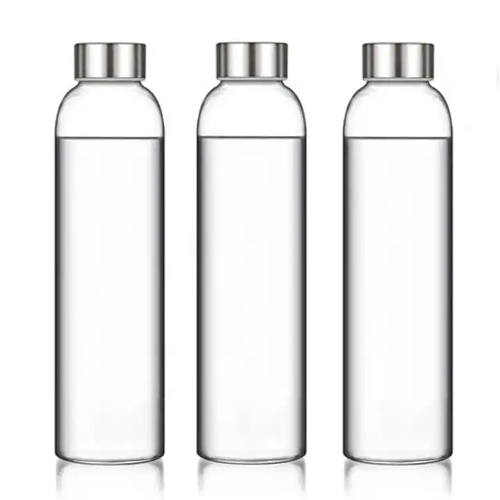 Buy Wholesale China 500ml Bpa-free Dishwasher Safe Borosilicate Glass Water  Bottle Unbreakable Reusable & Sport Bottle at USD 1.5