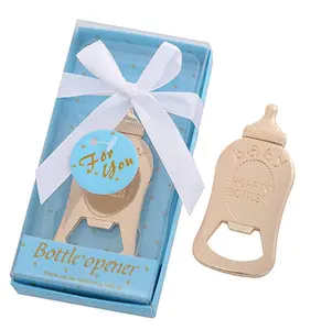 Nourrisseur Décapsuleur Fournitures De Fête De Douche de Bébé Décoration Retour Cadeau pour Invité Souvenir De Fête Bébé Douche Faveur De Fête