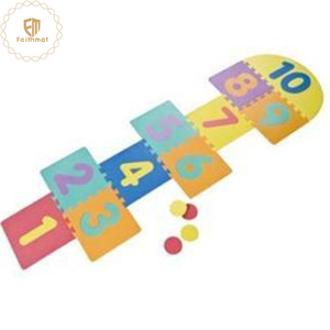 Color de la mezcla educativos ecológicos enclavamiento Eva <span class=keywords><strong>rompecabezas</strong></span> estera del juego del bebé para el arrastre - Product Image 2