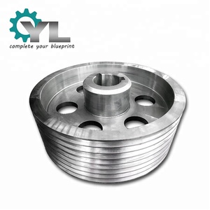 Bergbau Industries tahl Warm gewalzte Scheibe Riemens cheibe Guss scheibe - Product Image 5