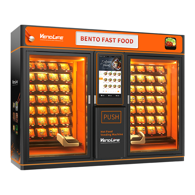 Conveyor Vending Machine with Elevator for Hot Food Sandwiches