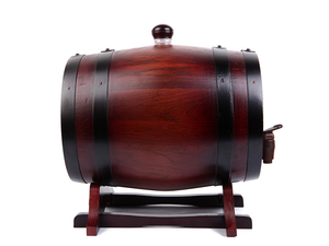 Baril à bière en chêne naturel de 5 L, <span class=keywords><strong>petit</strong></span> baril à <span class=keywords><strong>vin</strong></span> en bois - Product Image 5
