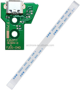 USB Charging Port Socket Board for <strong>PS4</strong> Controller Board <strong>Charger</strong> Board JDS 001 011 030 040 055 With 12 14 Pin Flex Ribbon <strong>Cable</strong> - Product Image 5