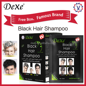 Champú Tinte para el Cabello Dexe, Champú Natural a Base de Hierbas para Cubrir las Canas - Product Image 4