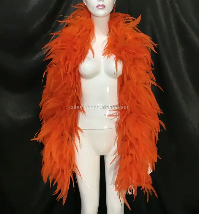 factory price wholesale rooster feather boa