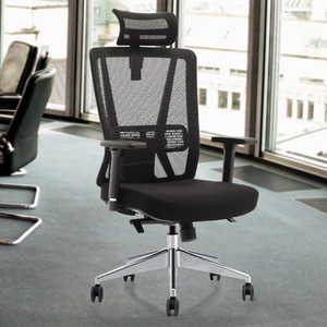Moderno diseño ergonómico personal malla respaldo alto silla ejecutiva de oficina - Product Image 6