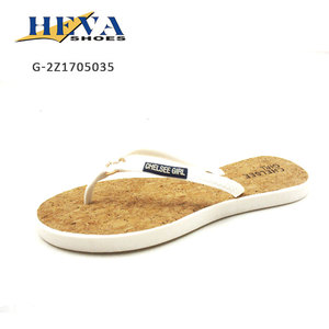 Selección multicolor dama suela corcho pu plantilla PVC Chanclas de verano zapatillas - Product Image 5
