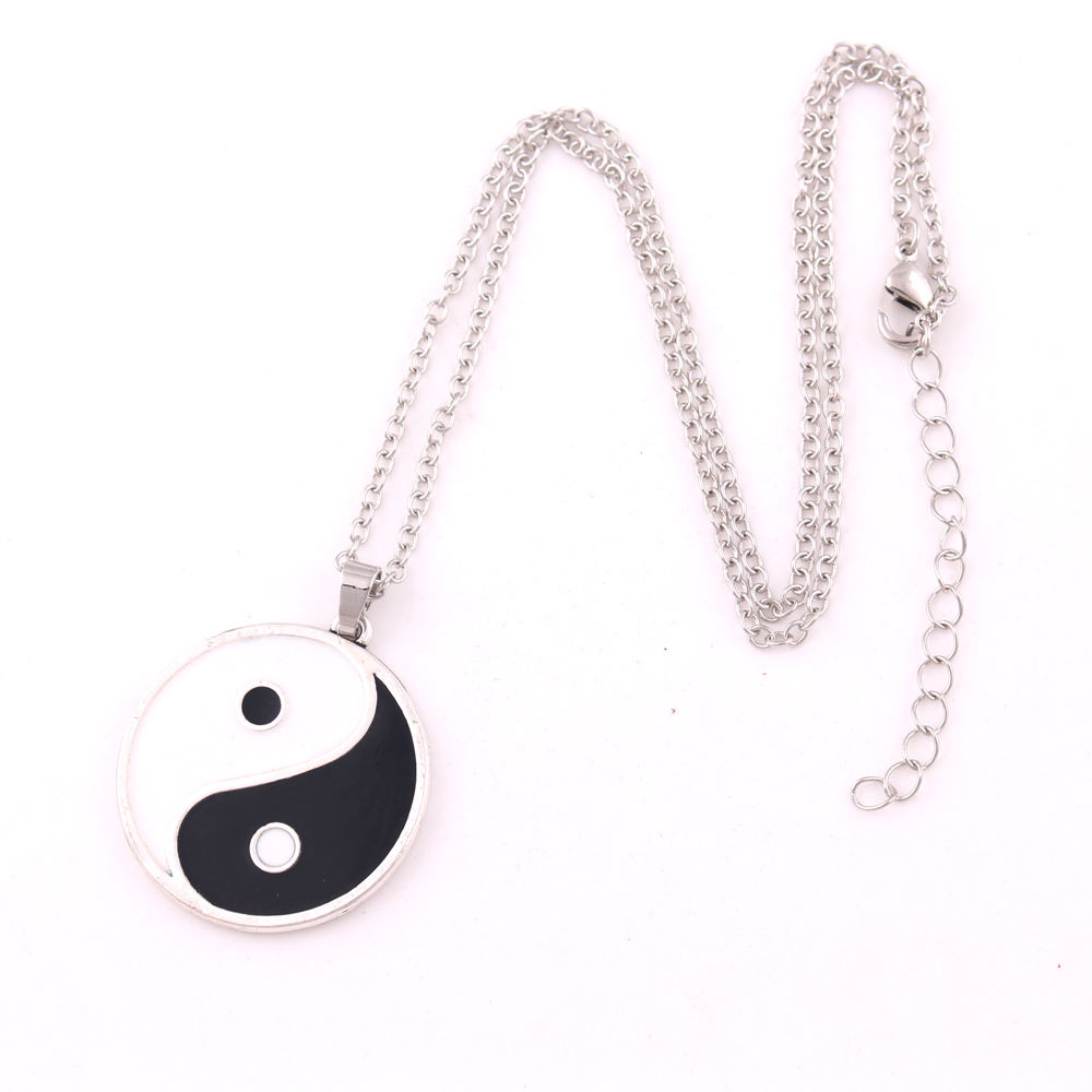 N301 阴阳五角星吊坠双面风水项链宗教护身符男士珠宝| Alibaba.com