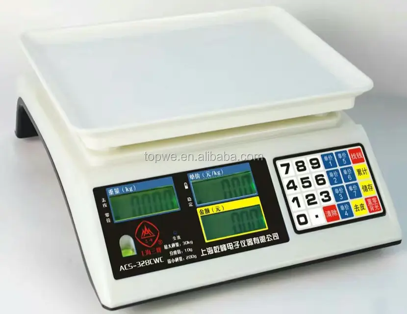 Numérique Acs Acs-30 Série Balance de Calcul de Prix