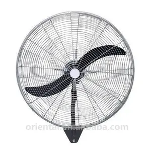 Good sales steady running 26" industrial wall fan with strong wall mount bracket