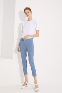 In Pantaloni e Pantaloni Pantaloni Della Matita delle Donne Allentato Era Sottile e Confortevole a Casa di Alta Della Vita Della Caviglia-lunghezza pantaloni Skinny Formale 86 centimetri - Product Image 3